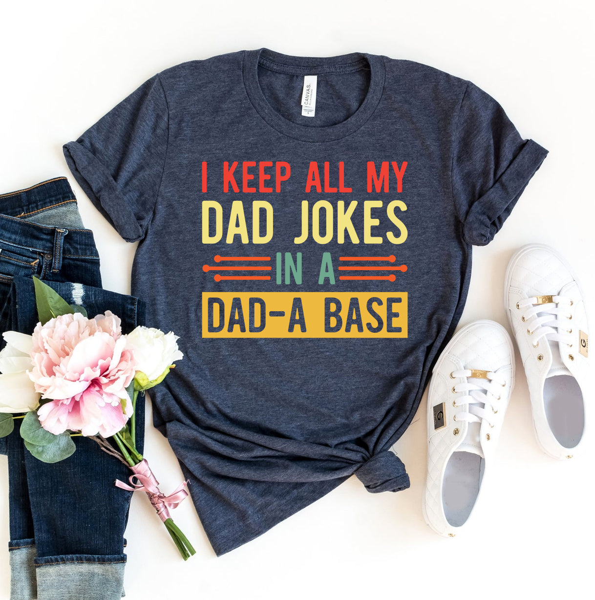 I Keep All My Dad Jokes T-shirt